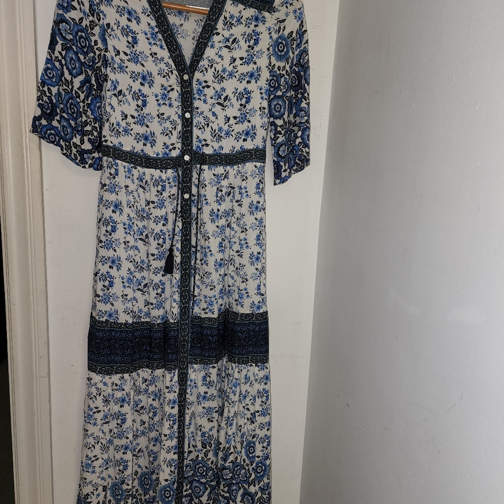 Free people to love boho maxi dress